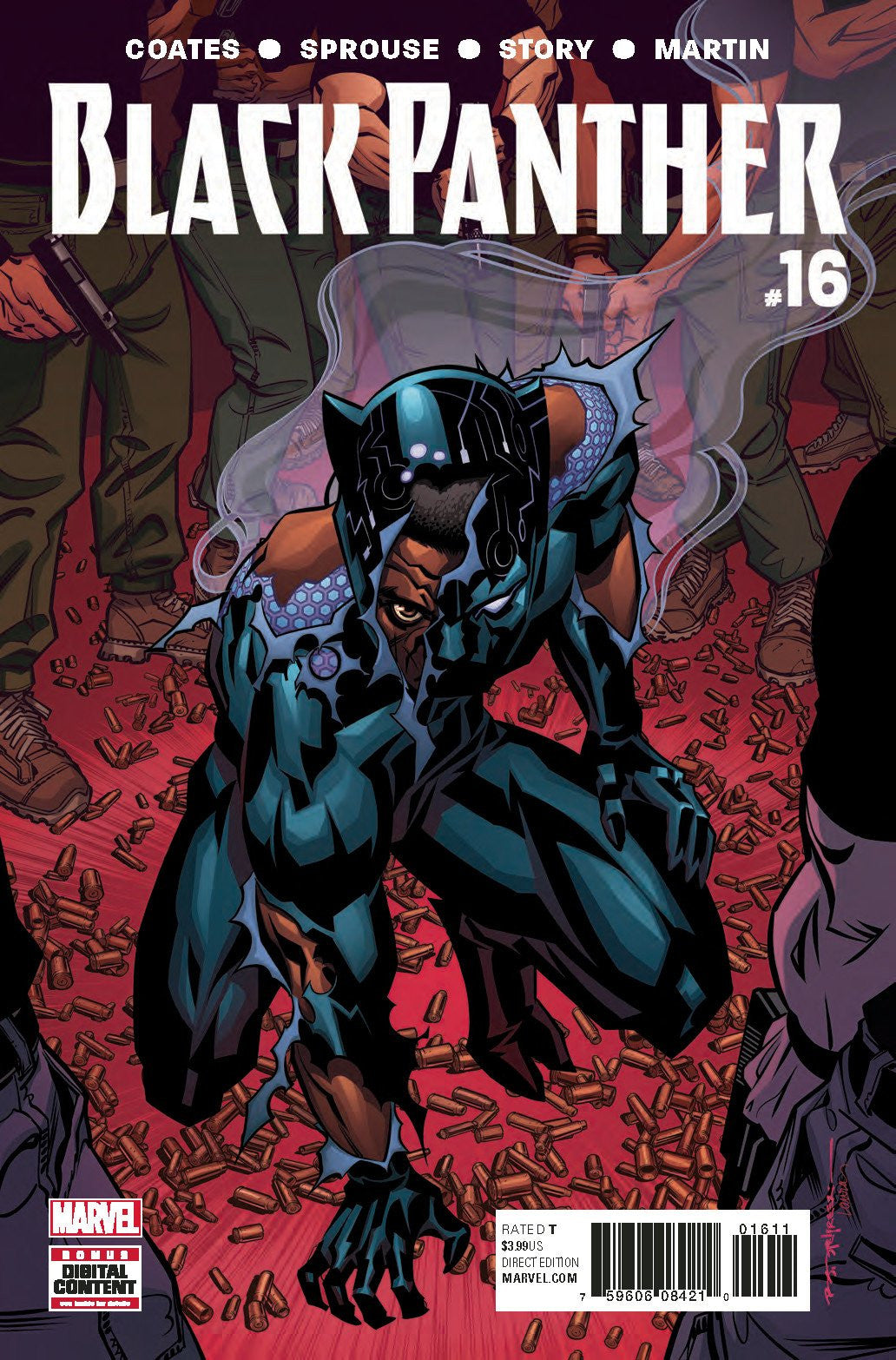 BLACK PANTHER #16 COVER