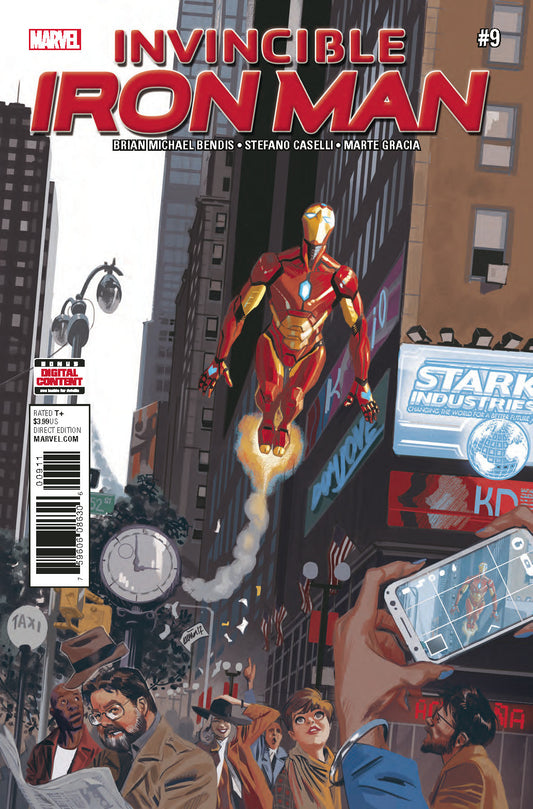INVINCIBLE IRON MAN #9 COVER