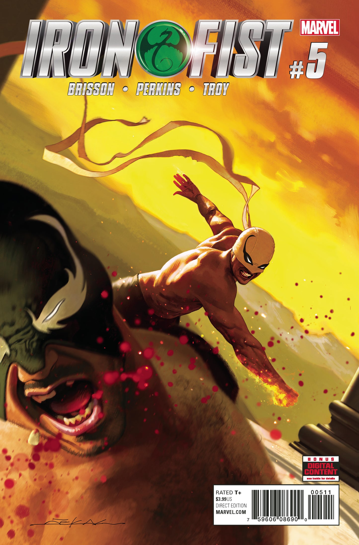 IRON FIST #5 COVER