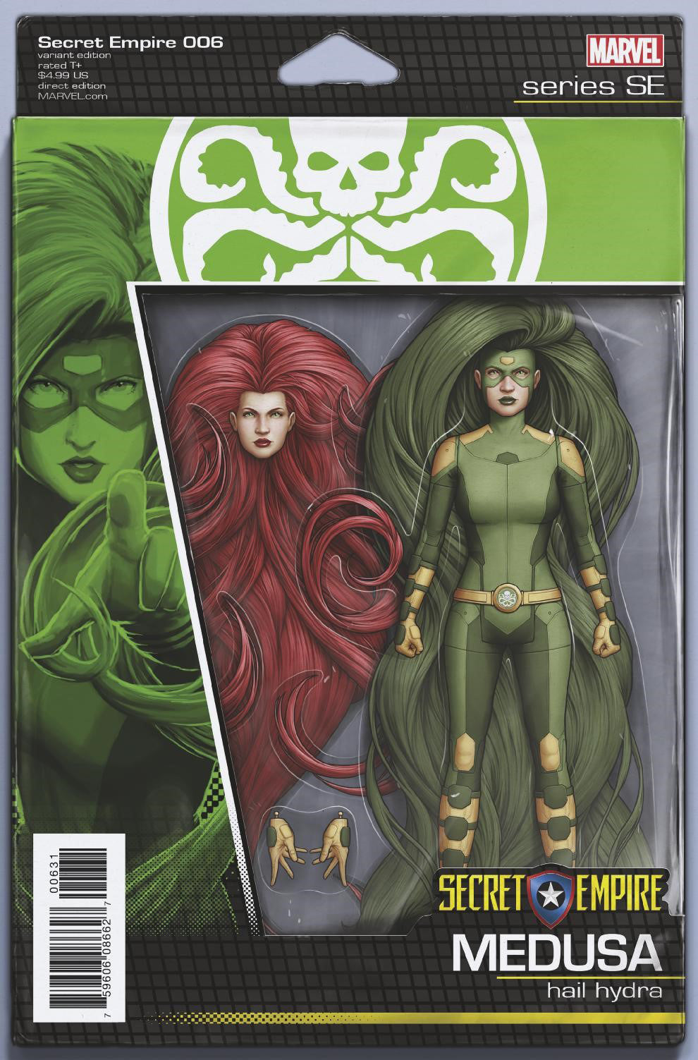 SECRET EMPIRE #6 (OF 10) CHRISTOPHER ACTION FIGURE VAR COVER