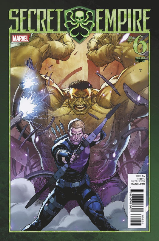 SECRET EMPIRE #6 (OF 10) YU VAR COVER