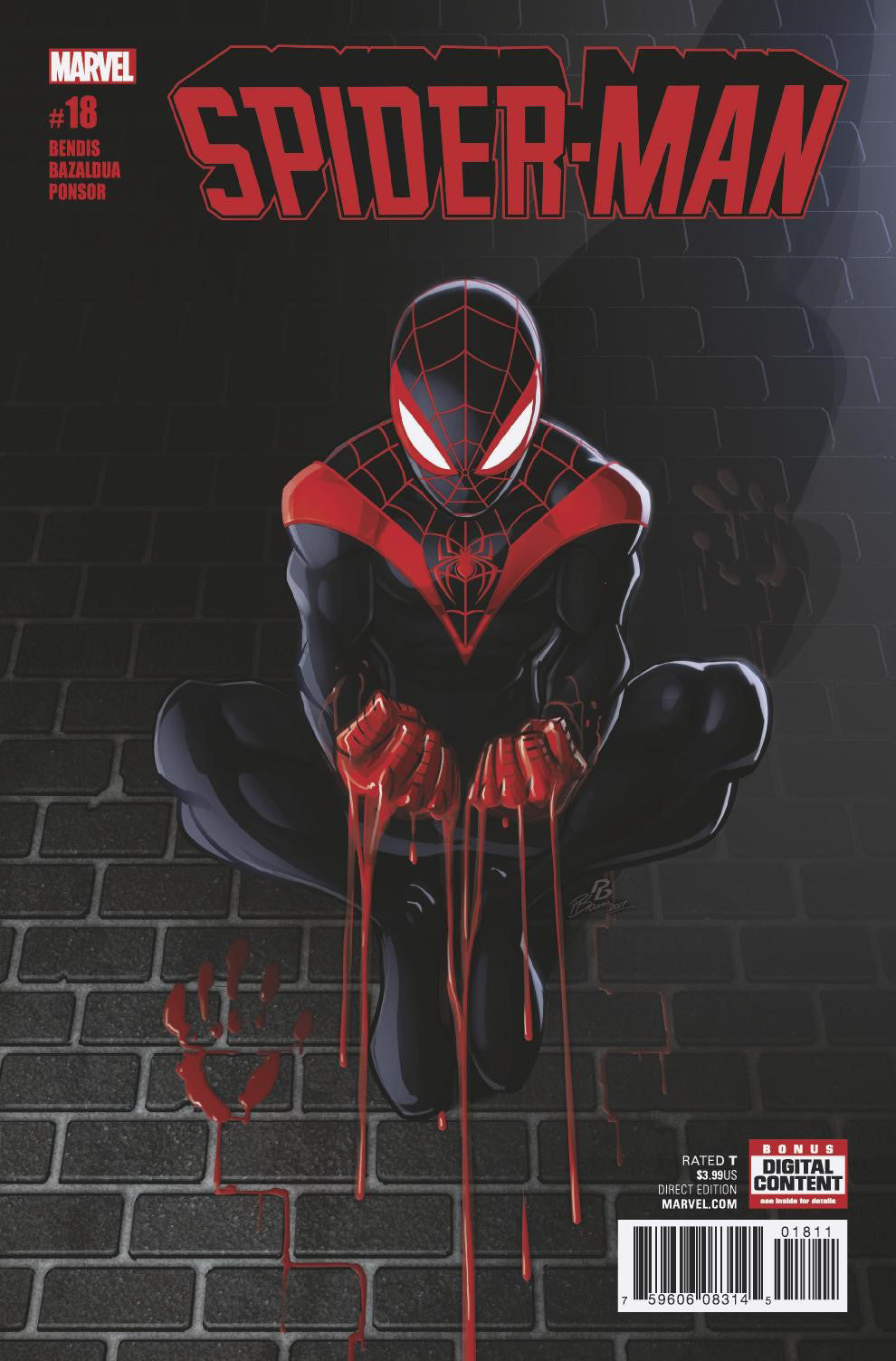 SPIDER-MAN #18 COVER