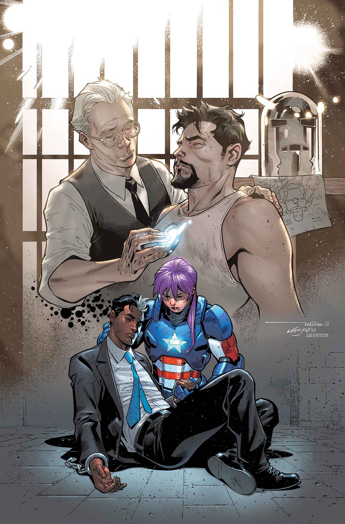 US AVENGERS #8 SE COVER