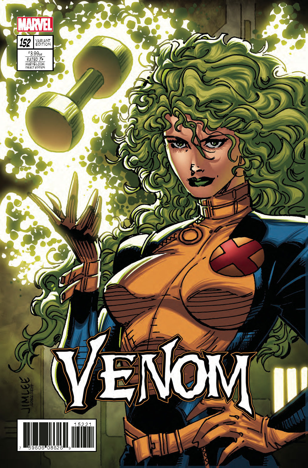 VENOM #152 X-MEN CARD VAR COVER
