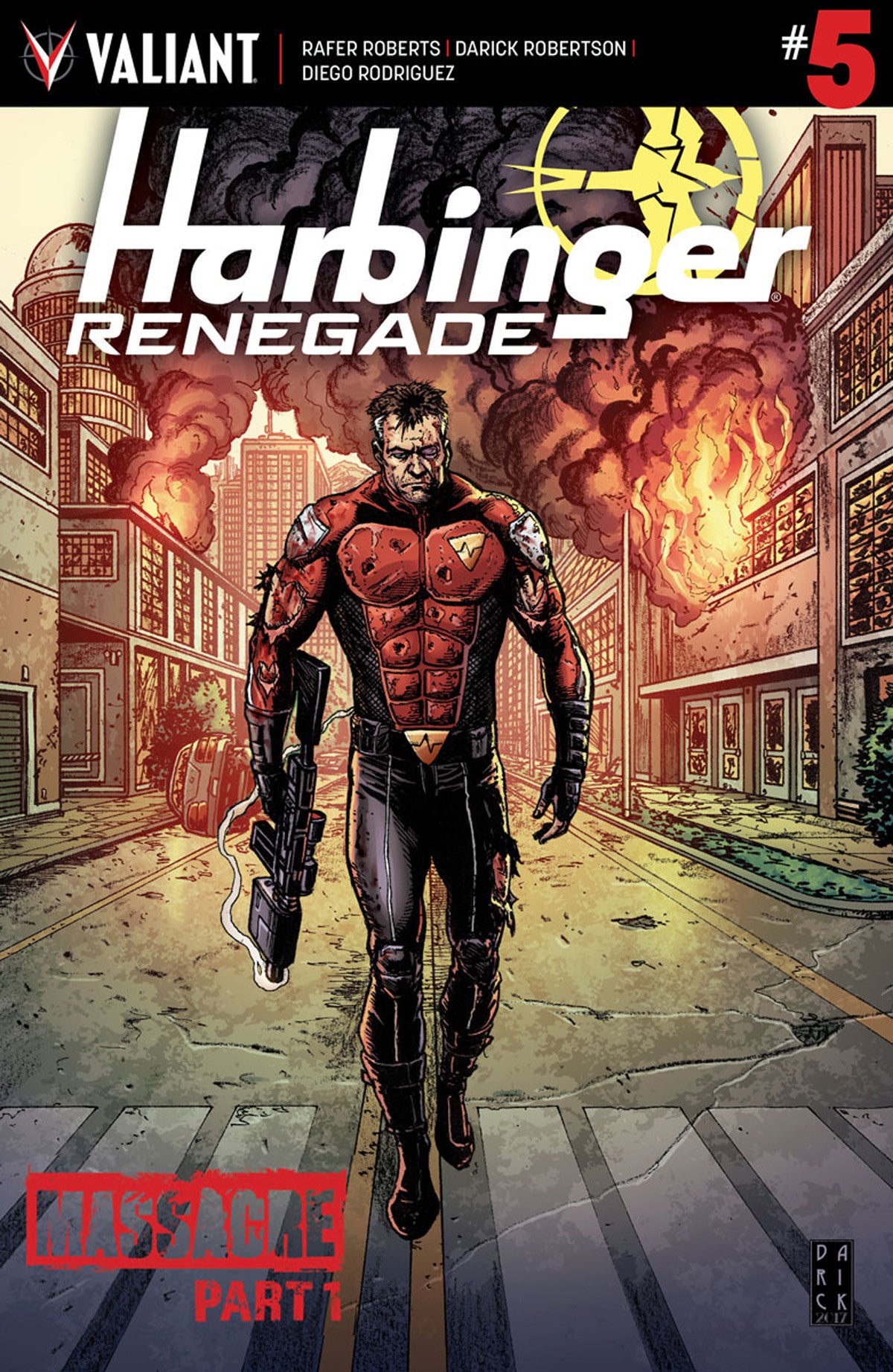HARBINGER RENEGADE #5 CVR A ROBERTSON COVER