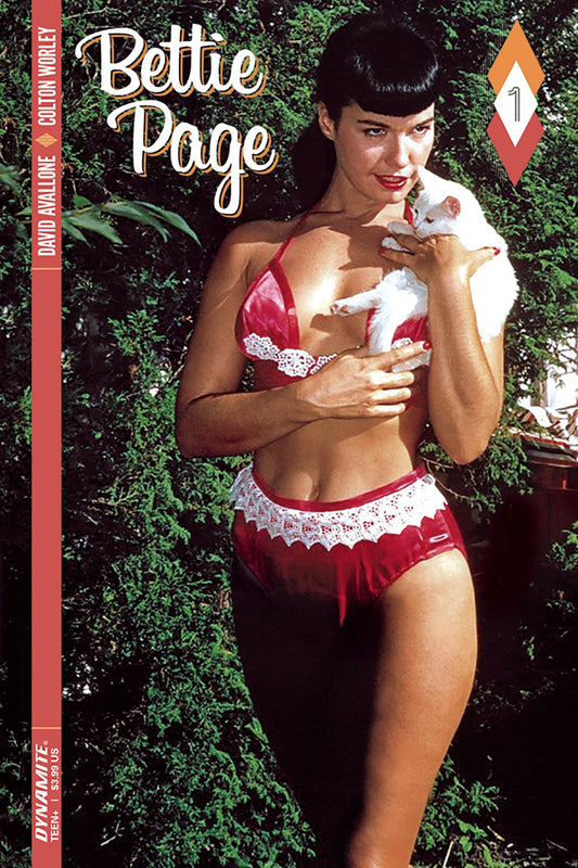 BETTIE PAGE #1 CVR D COLOR PHOTO COVER
