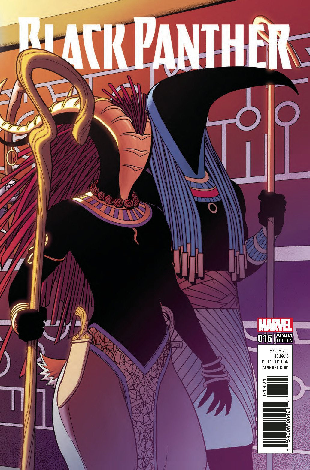 BLACK PANTHER #16 MCKELVIE CONNECTING VAR COVER