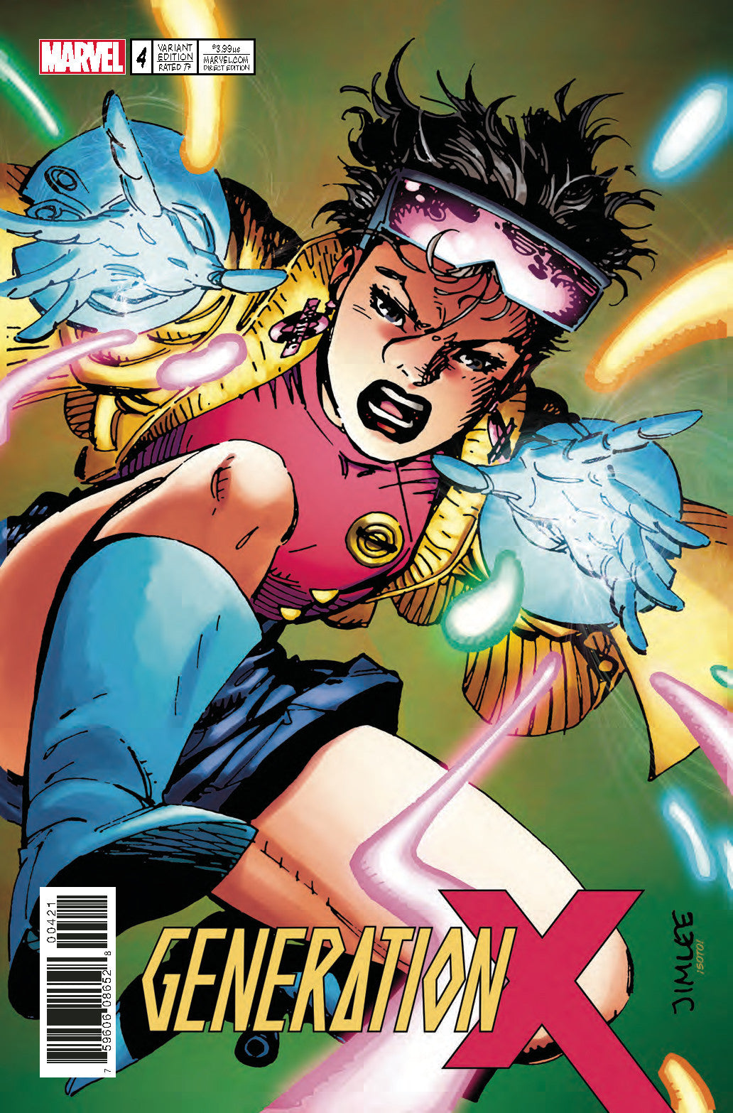 GENERATION X #4 X-MEN CARD VAR COVER