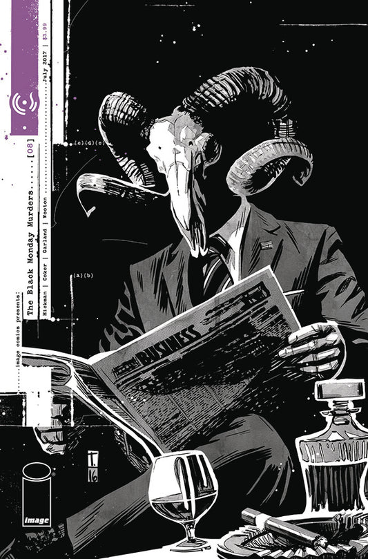 BLACK MONDAY MURDERS #8 (MR) COVER