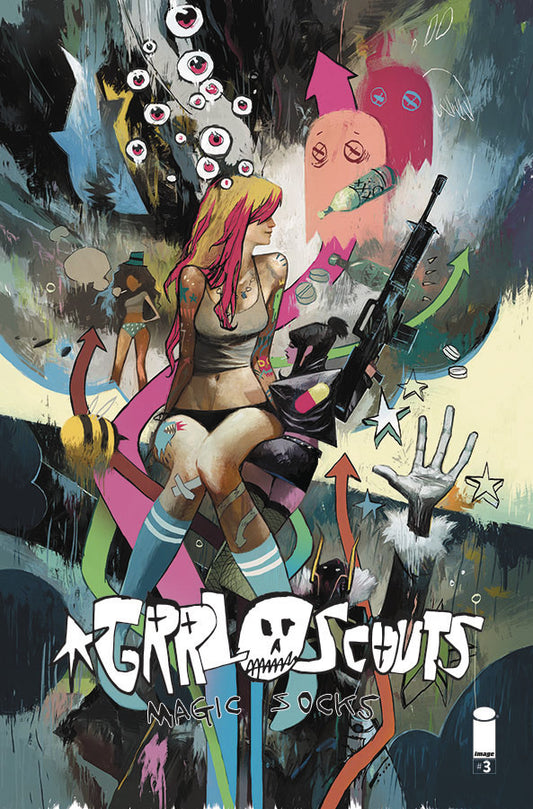 GRRL SCOUTS MAGIC SOCKS #3 CVR B HUDDLESTON (MR) COVER