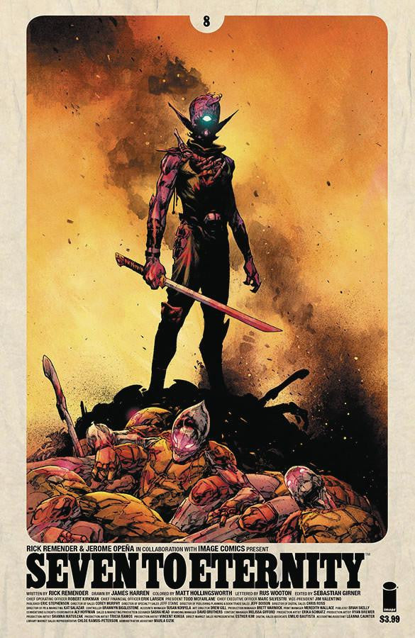 SEVEN TO ETERNITY #8 CVR A OPENA & HOLLINGSWORTH COVER
