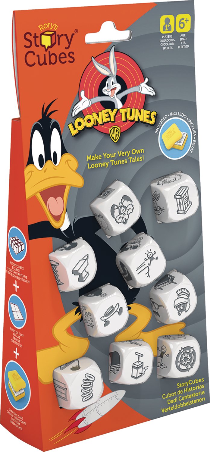 RORYS STORY CUBES LOONEY TUNES DICE SET