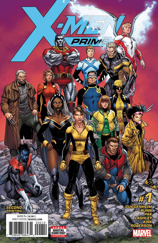 X-MEN PRIME #1 2ND PTG SYAF VAR COVER