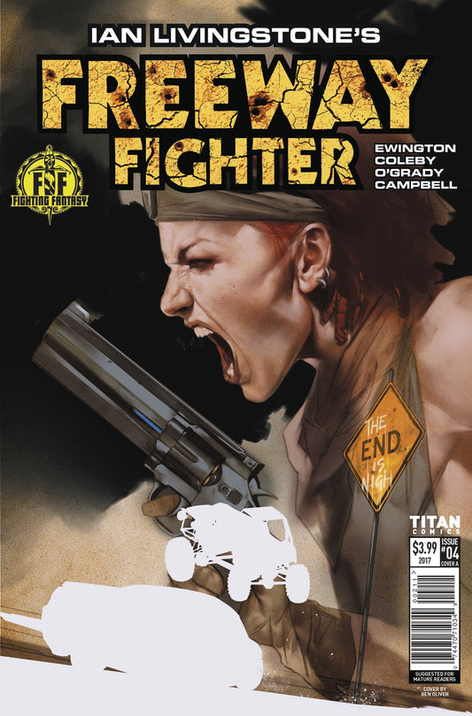 IAN LIVINGSTONES FREEWAY FIGHTER #4 (OF 4) CVR A COVER