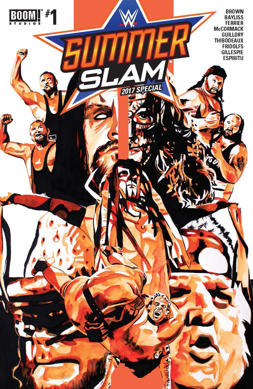 WWE SUMMER SLAM 2017 #1 COVER