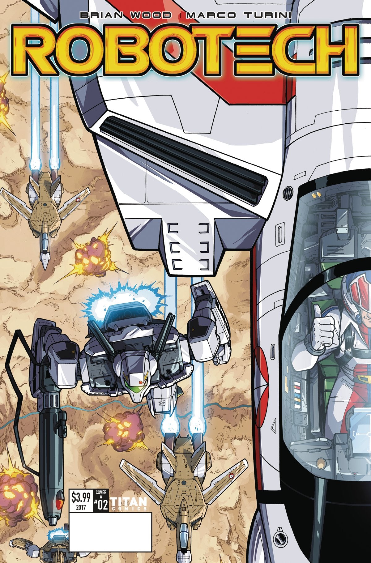 ROBOTECH #2 CVR A ROCHE COVER