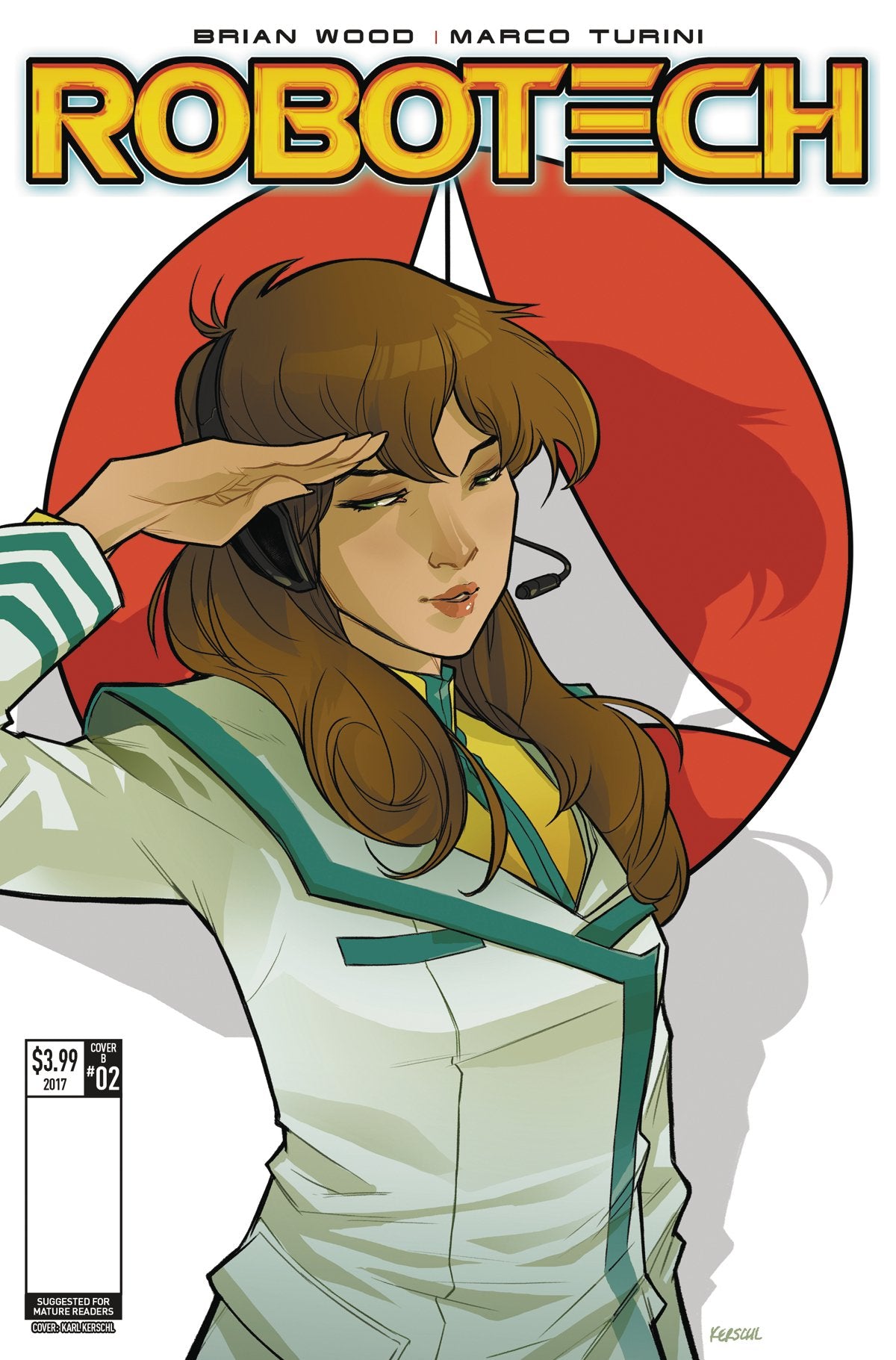 ROBOTECH #2 CVR B KERSCHL COVER