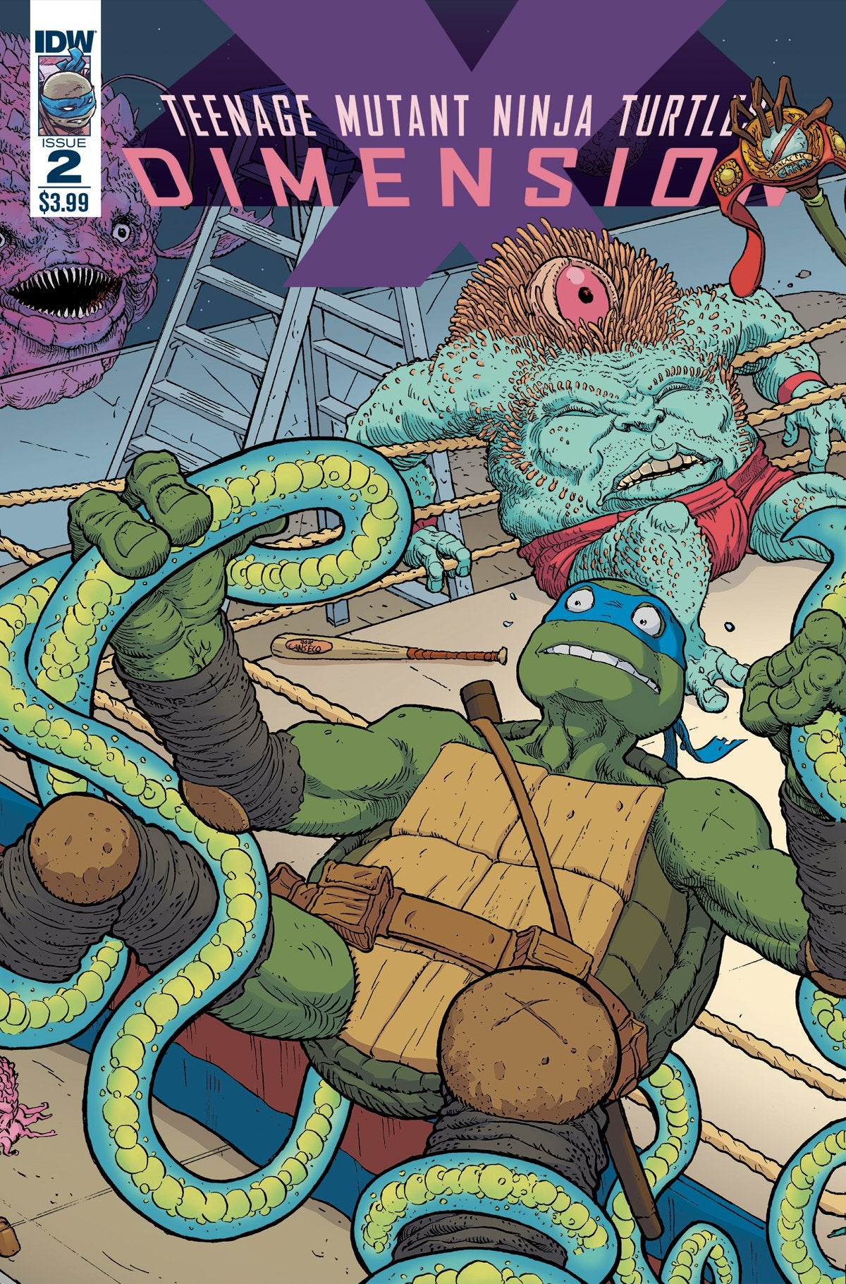 TMNT DIMENSION X #2 CVR A PITARRA COVER