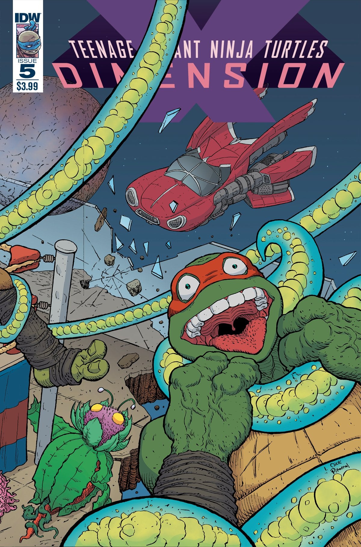 TMNT DIMENSION X #5 CVR A PITARRA COVER