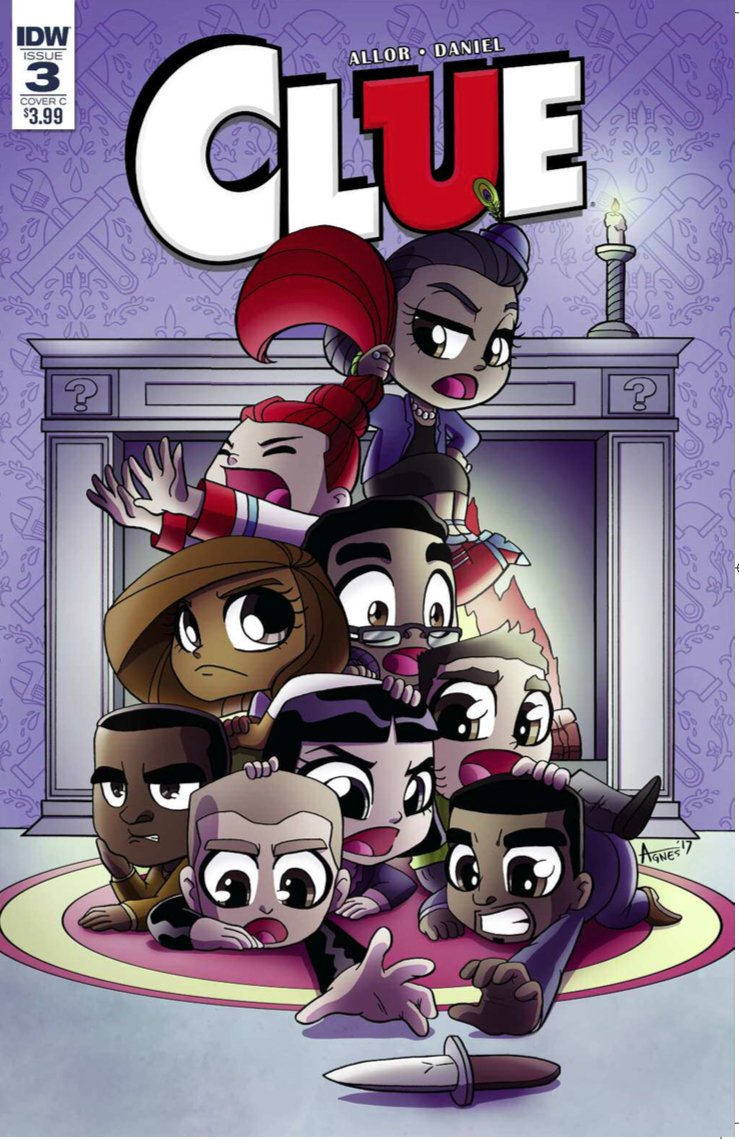 CLUE #3 CVR C GARBOWSKA COVER