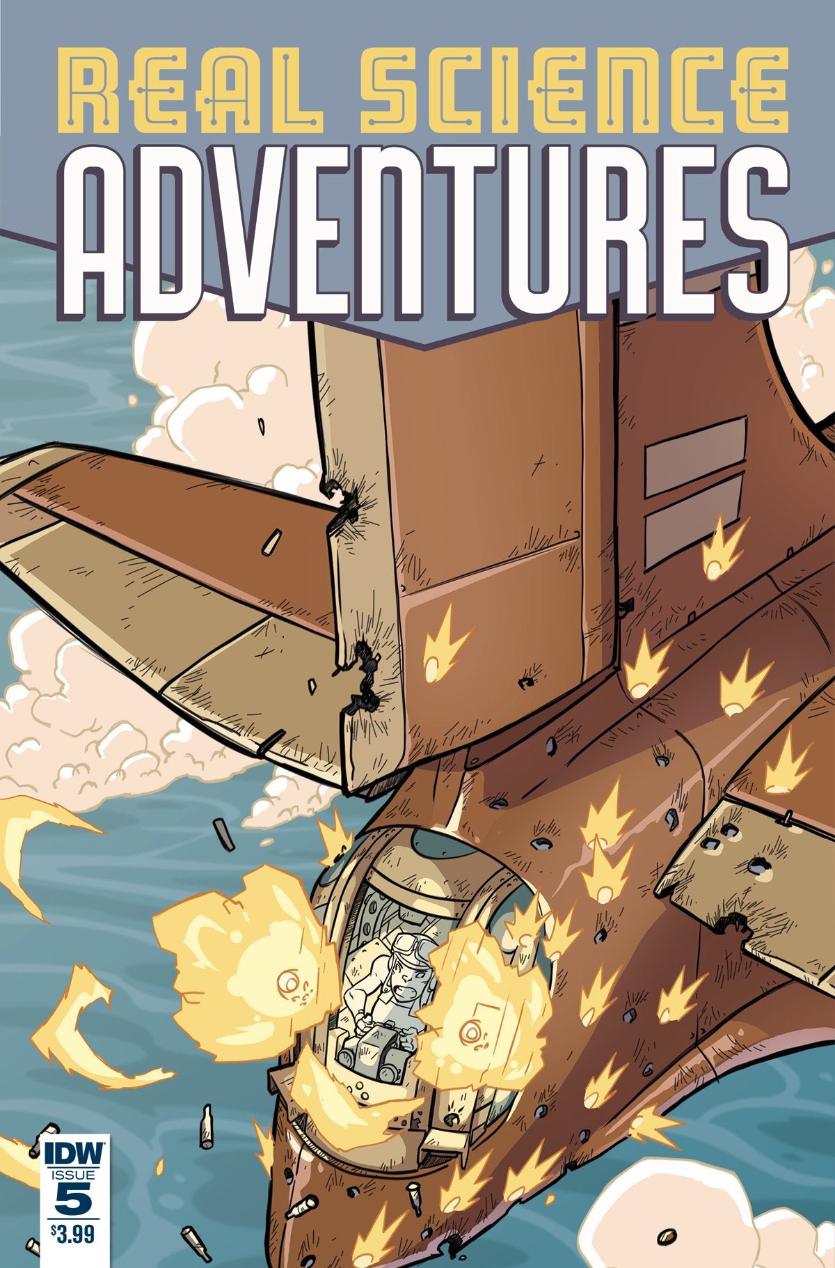 REAL SCIENCE ADVENTURES FLYING SHE-DEVILS #5 (OF 6) COVER A COVER