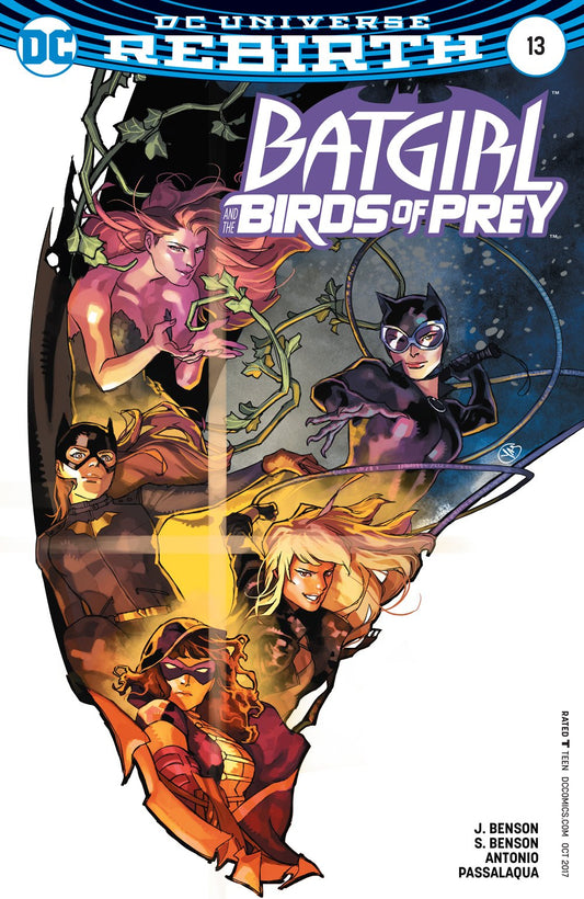 BATGIRL AND THE BIRDS OF PREY #13 VAR ED COVER