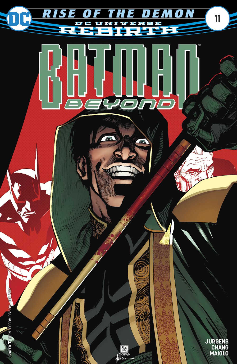 BATMAN BEYOND #11 COVER
