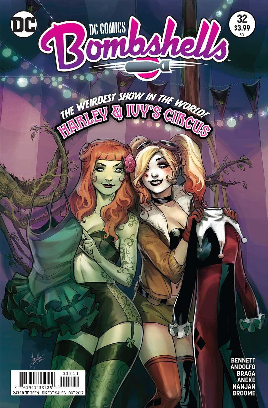DC COMICS BOMBSHELLS #32 COVER