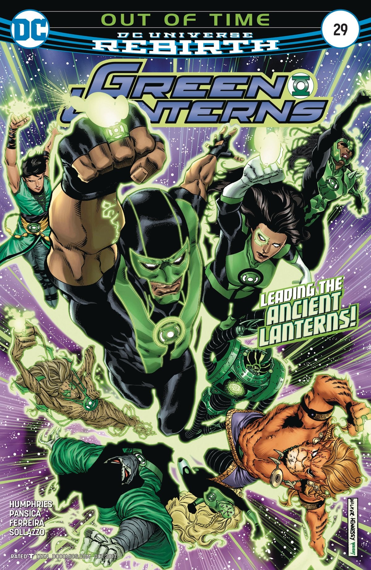 GREEN LANTERNS #29 COVER