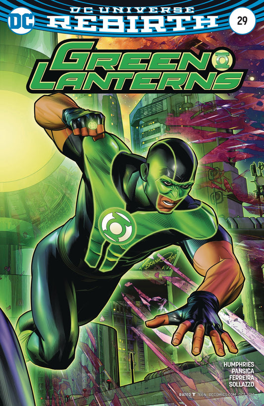 GREEN LANTERNS #29 VAR ED COVER