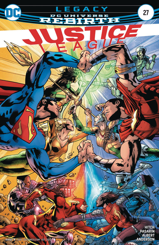 JUSTICE LEAGUE #27 COVER