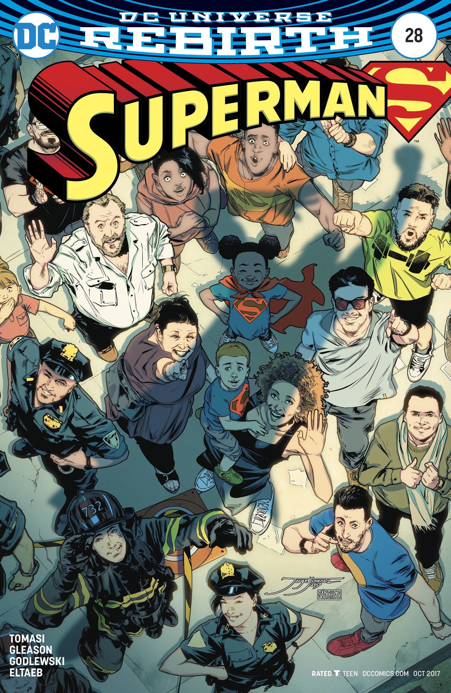 SUPERMAN #28 VAR ED COVER