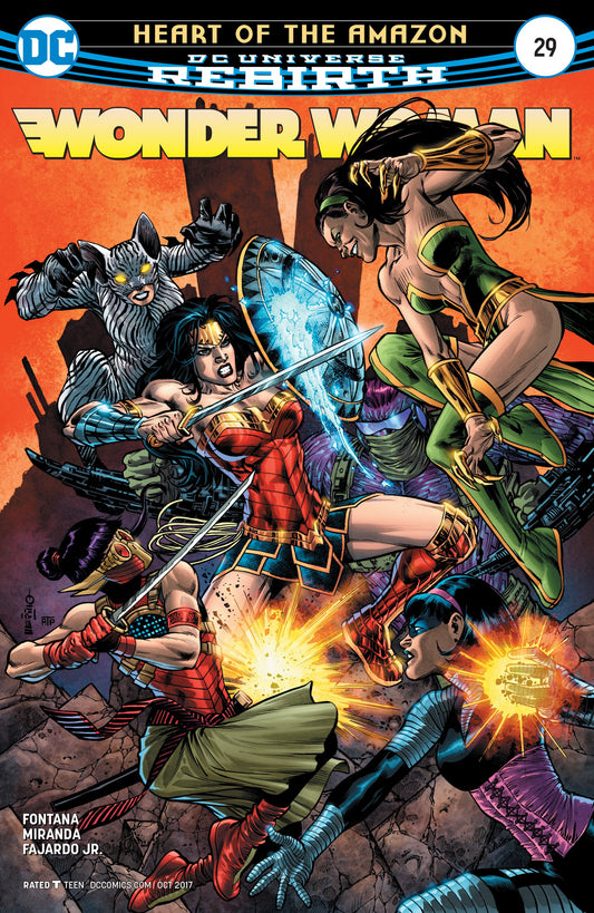 WONDER WOMAN #29 COVER
