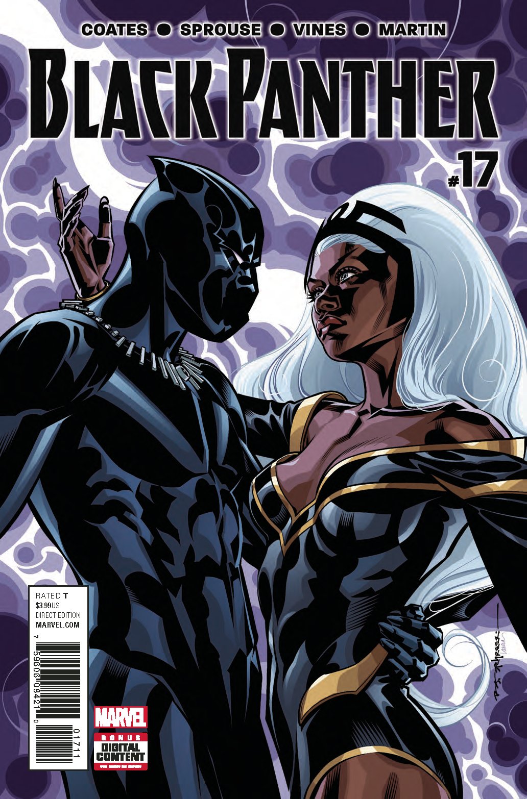 BLACK PANTHER #17 COVER