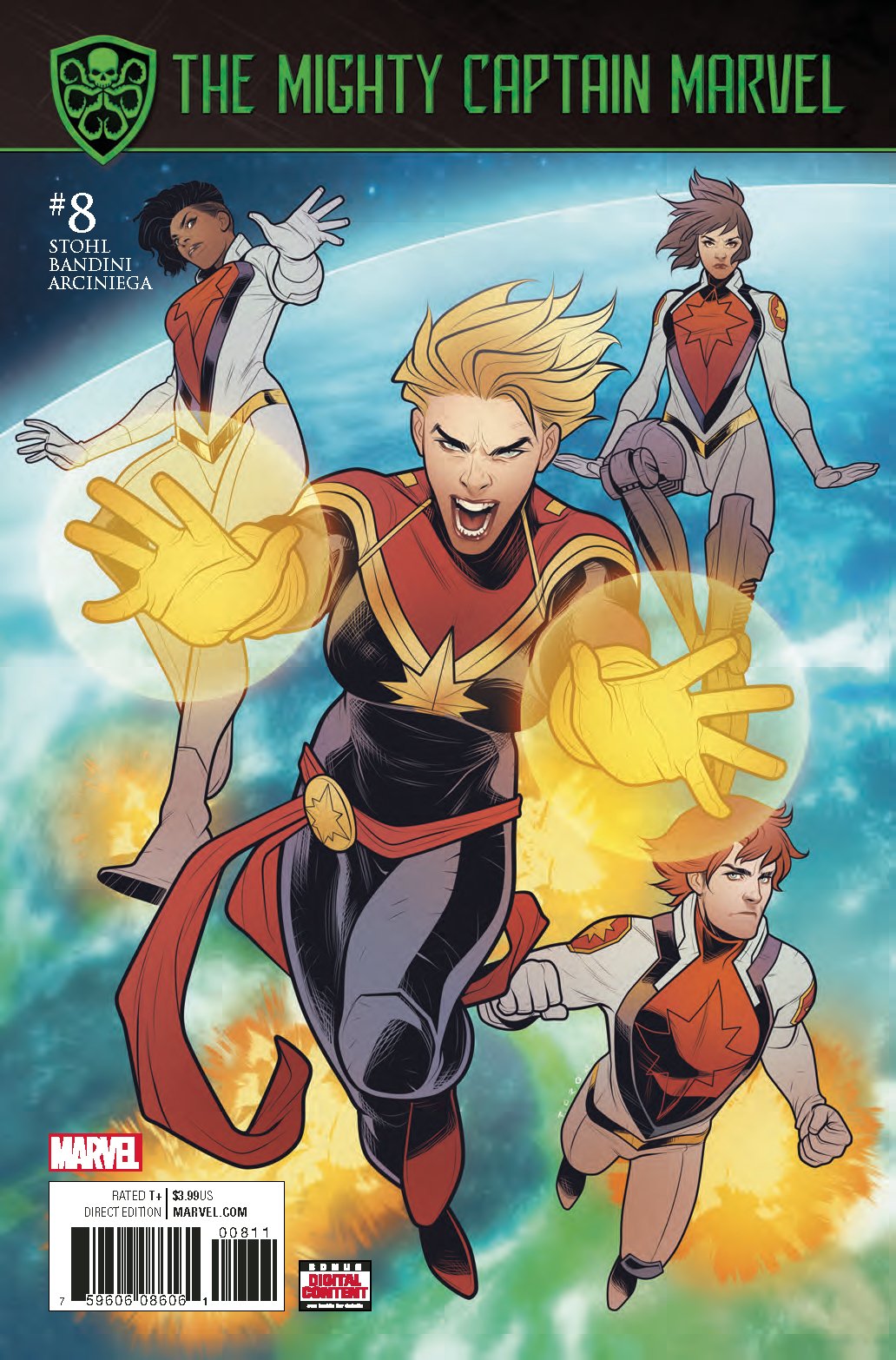 MIGHTY CAPTAIN MARVEL #8 SE COVER