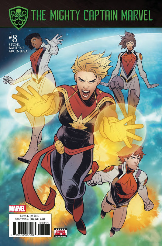 MIGHTY CAPTAIN MARVEL #8 SE COVER