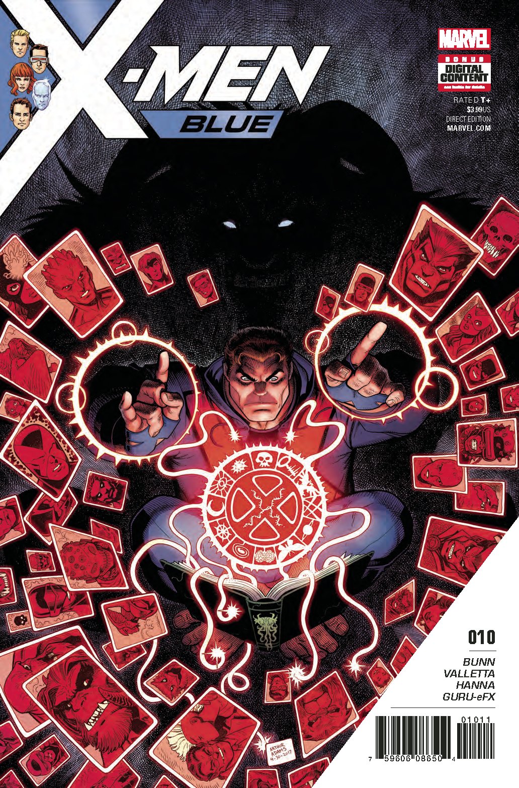 X-MEN BLUE #10 COVER