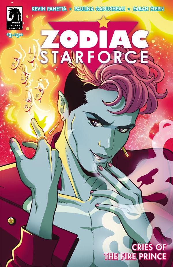 ZODIAC STARFORCE CRIES OF FIRE PRINCE #2 COVER