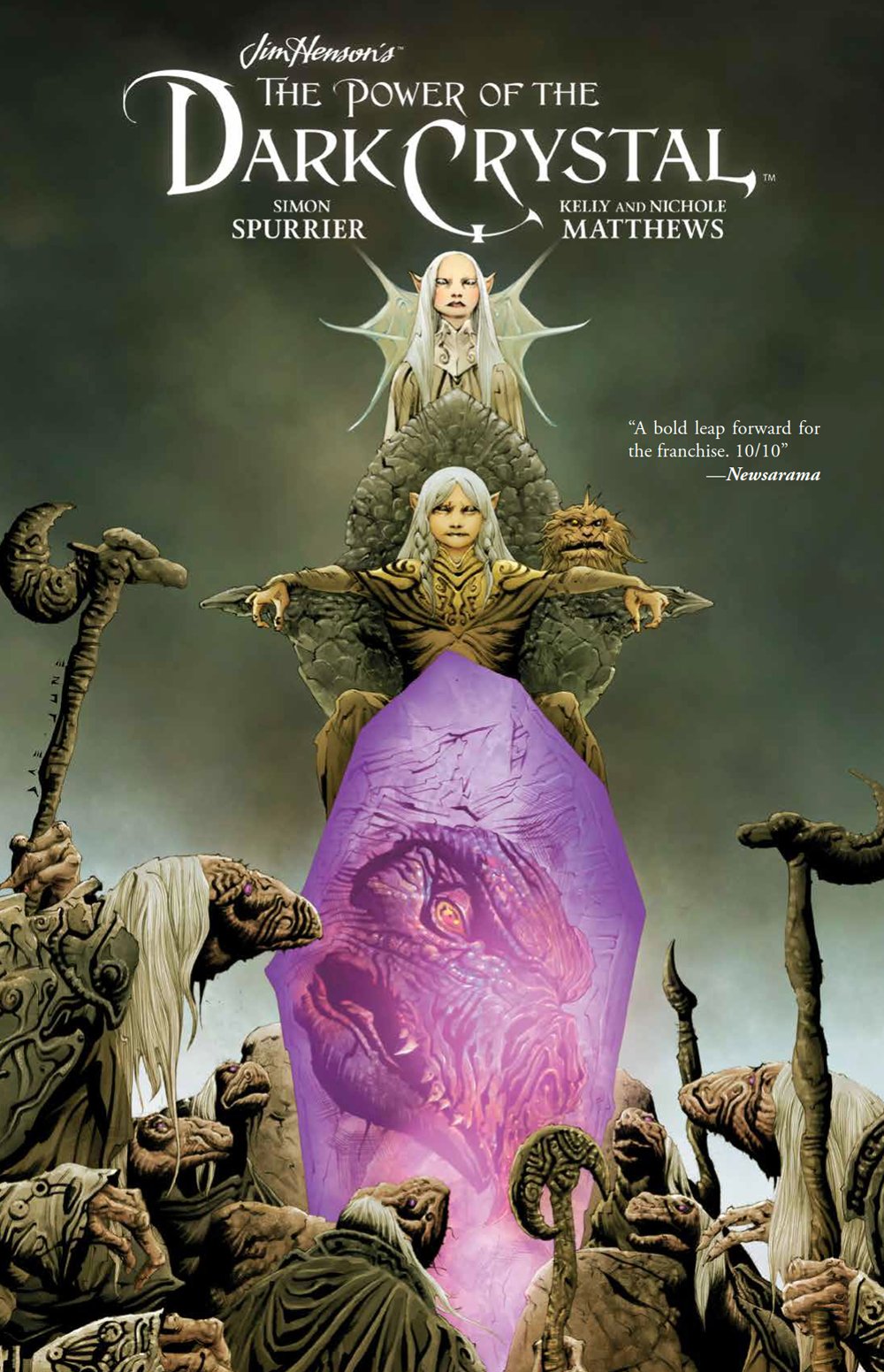 JIM HENSON POWER OF DARK CRYSTAL HC VOL 01 (OF 4) COVER