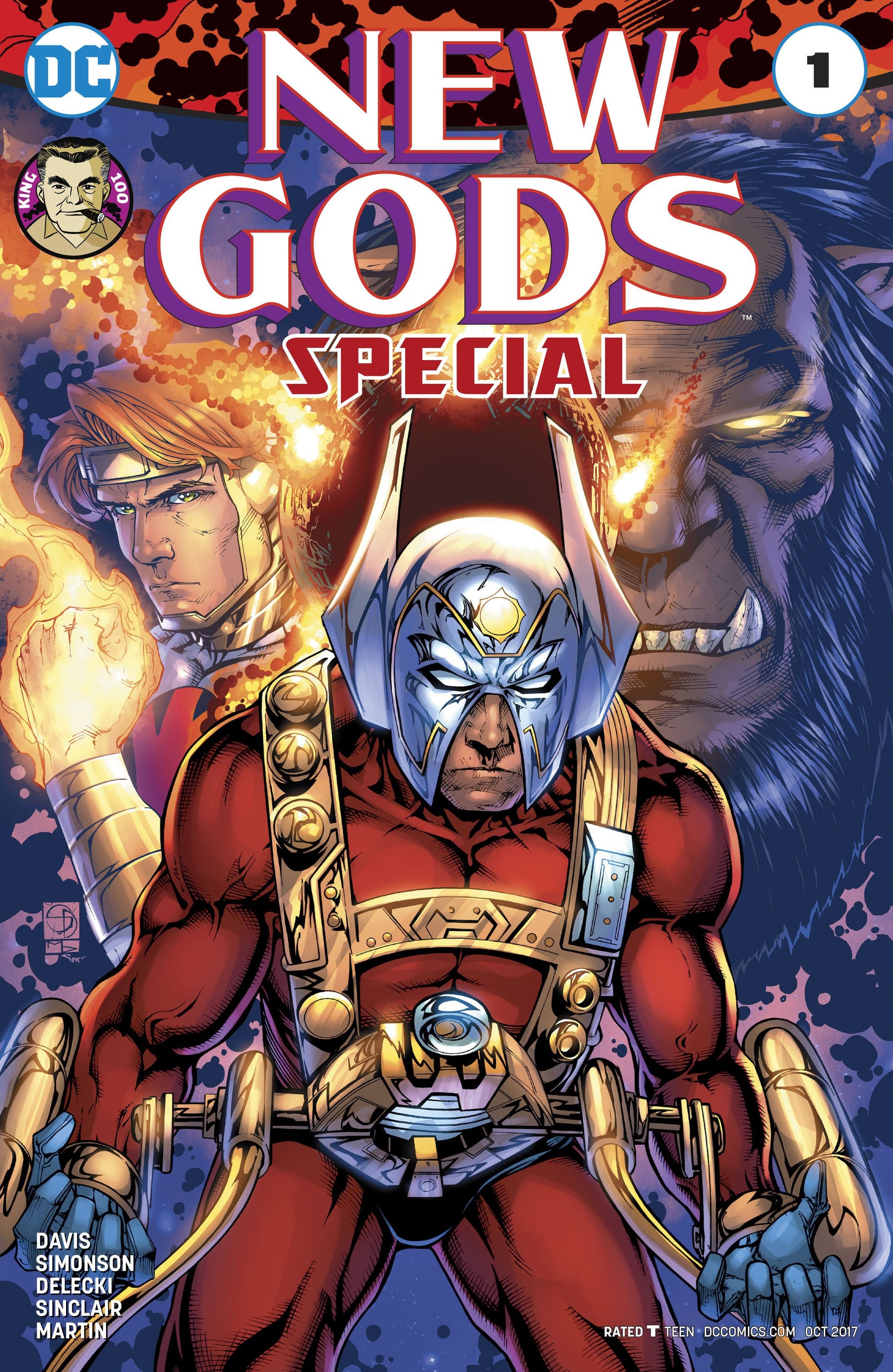 NEW GODS SPECIAL #1 COVER
