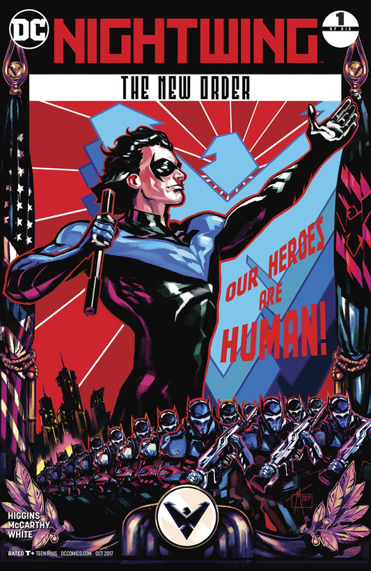 NIGHTWING THE NEW ORDER #1 (OF 6) COVER