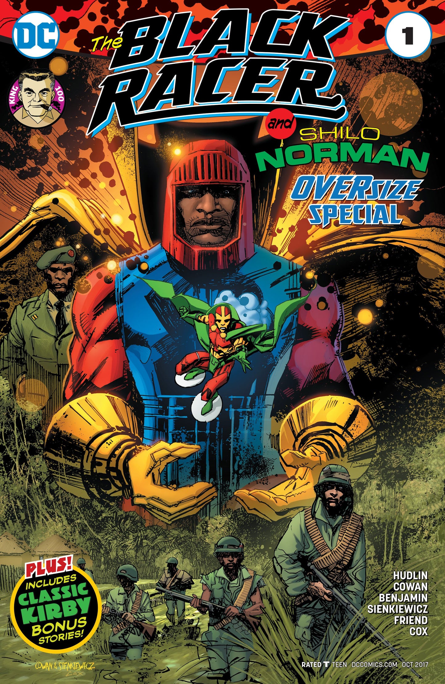 BLACK RACER & SHILO NORMAN SPECIAL #1 COVER