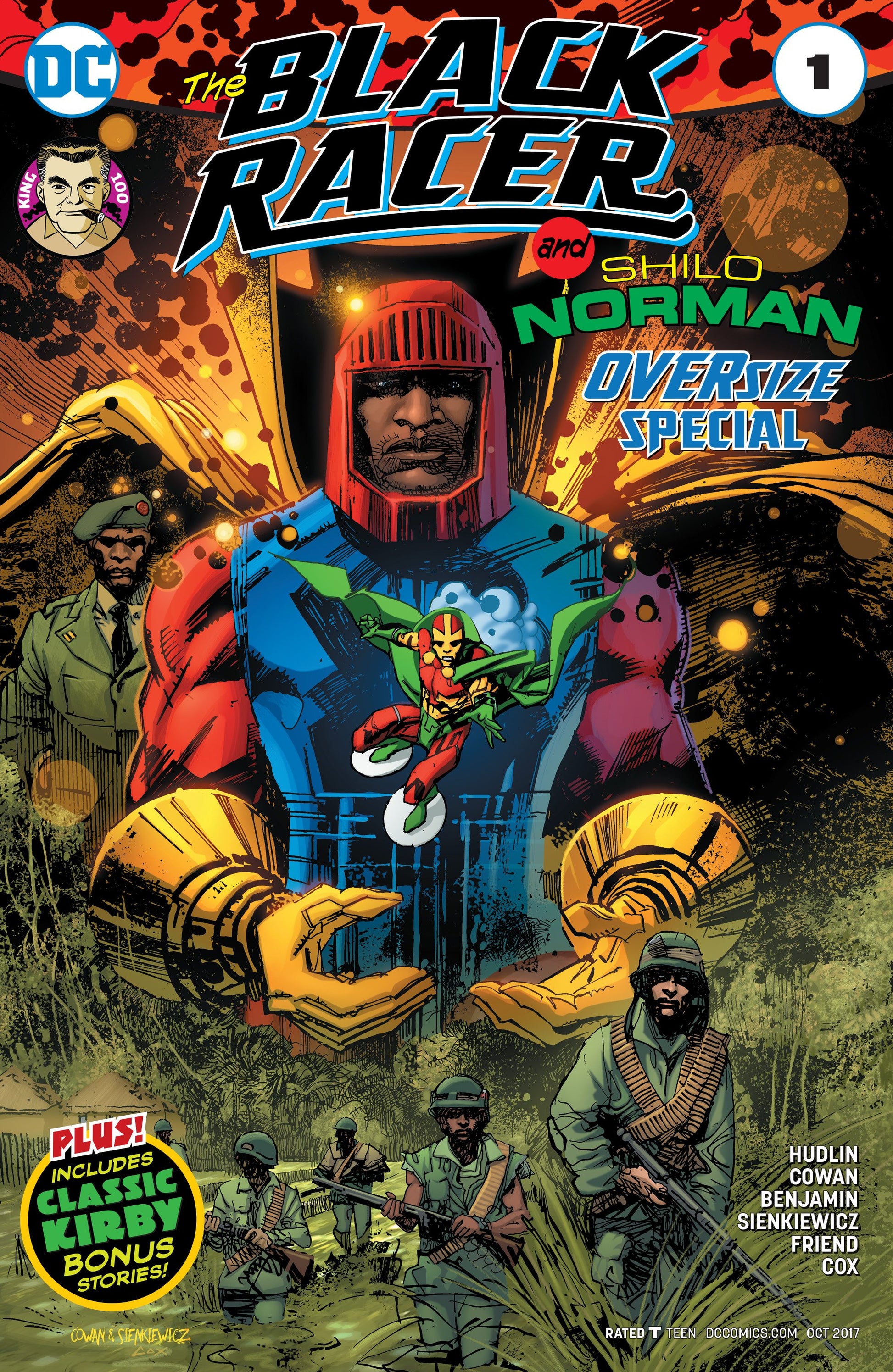 BLACK RACER & SHILO NORMAN SPECIAL #1 COVER