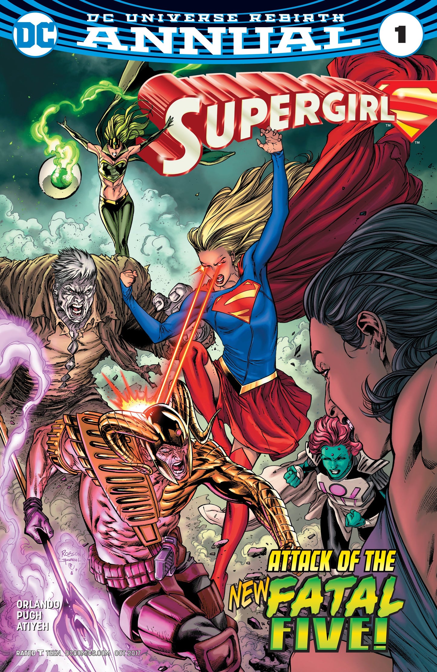 SUPERGIRL ANNUAL #1 COVER