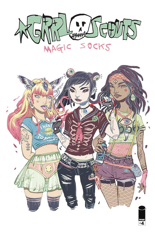 GRRL SCOUTS MAGIC SOCKS #4 (OF 6) CVR B YS (MR) COVER