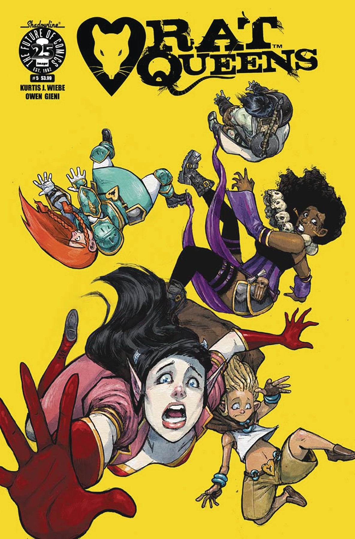 RAT QUEENS #5 CVR A GIENI (MR) COVER