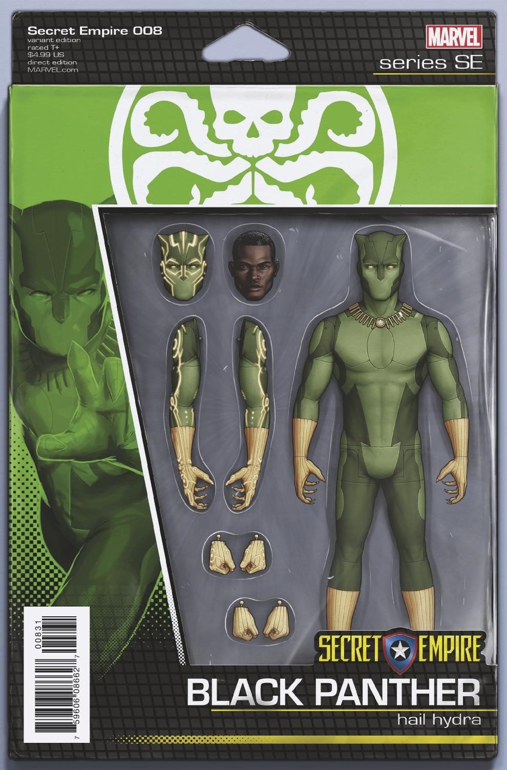 SECRET EMPIRE #8 (OF 10) CHRISTOPHER ACTION FIGURE COVER
