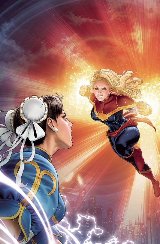 MIGHTY CAPTAIN MARVEL #8 SE MARVEL VS CAPCOM VAR SE COVER