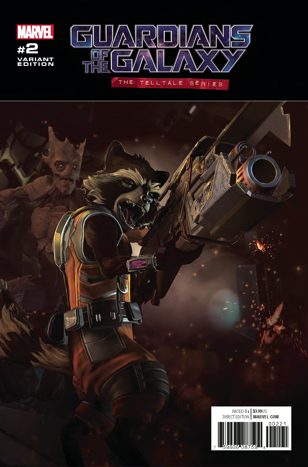 GUARDIANS OF GALAXY TELLTALE SERIES #2 (OF 5) VIDEO GAME VAR COVER