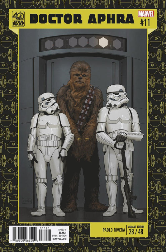 STAR WARS DOCTOR APHRA #11 RIVERA STAR WARS 40TH COVER